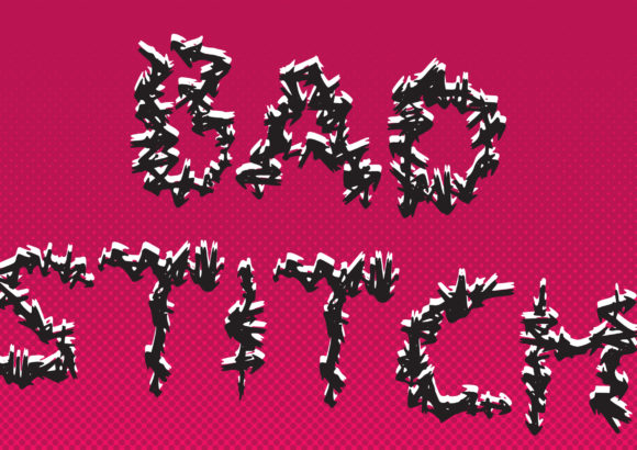 Bad Stitch Font: A Bold Choice for Creative Designs