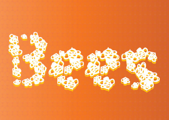Bees: A Playful Font for Creative Expression