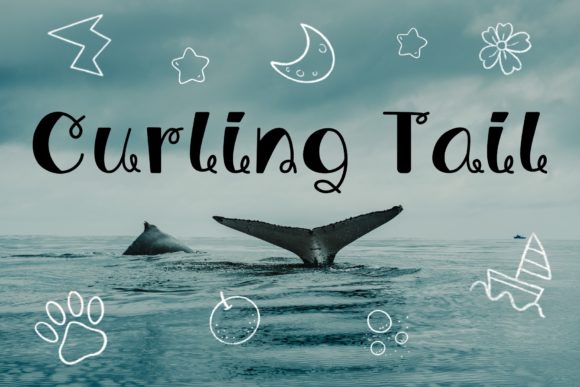 Curling Tail: A Playful Font That Brings Creativity to Life