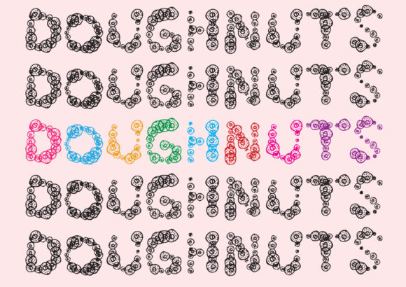 Doughnuts Font