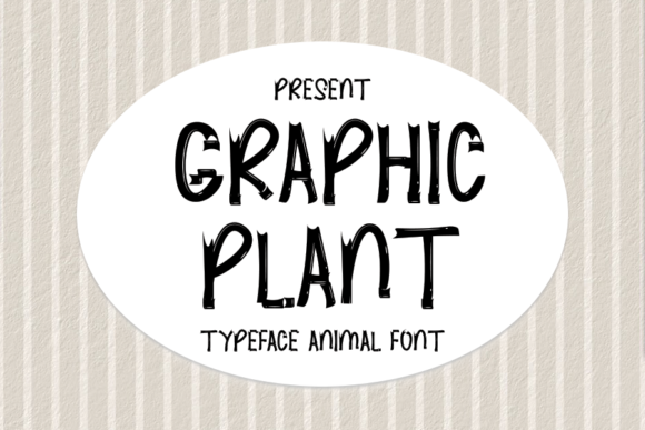 Graphic Plant Font: A Stylish Choice for Modern Design