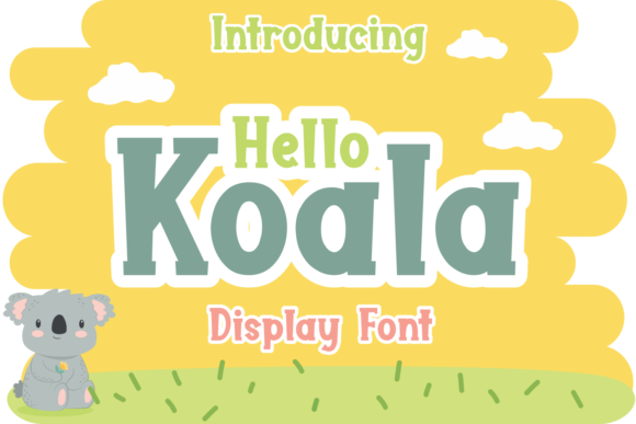 Hello Koala: A Friendly Font for Creative and Professional Projects