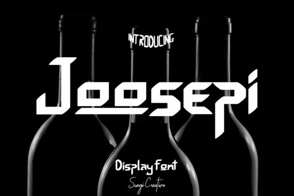 Joosepi: A Font That Brings Abstract Shapes to Life