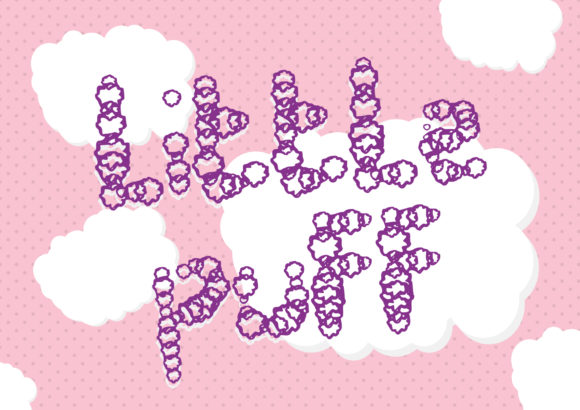 Little Puff: A Quirky Display Font for Creative Expression