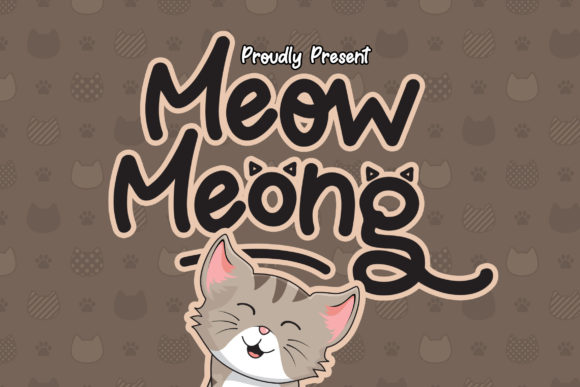 Meow Meong: A Versatile Display Font for Modern Branding and Creative Projects