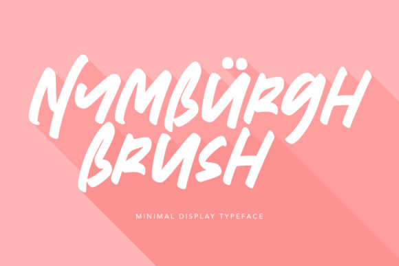 Nymburgh Brush: A Handwritten Font That Elevates Creativity and Branding