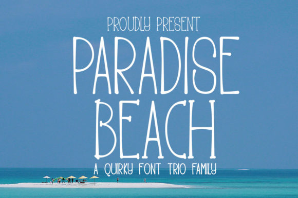Paradise Beach: A Minimalist Font That Shapes Modern Creativity
