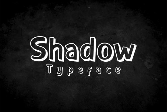 Shadow Font for Bold and Impactful Design