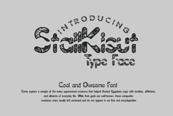 StailKisut: A Unique Display Font for Creative and Professional Projects