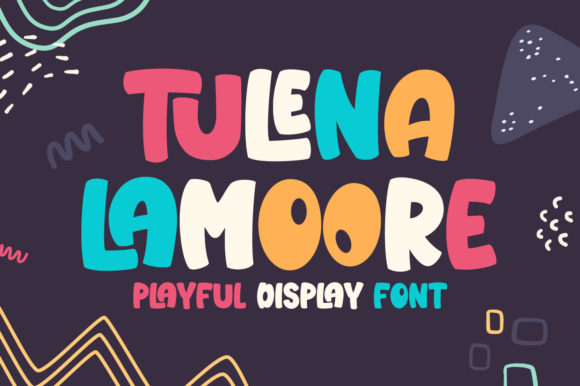 Tulena Lamoore: A Playful Font That Adds Personality to Your Designs
