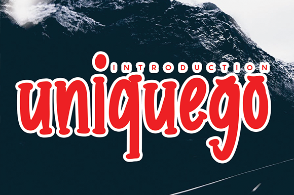 Uniquego: A Fun and Relaxed Font for Creative Projects