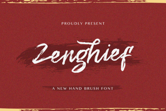 Zenghief: A Unique Display Font for Modern Branding and Creative Projects